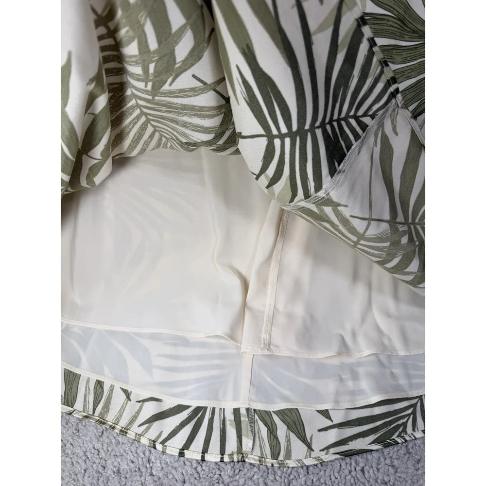 Abercrombie & Fitch Women's Twist Front Flowy Maxi Dress Green Size Small NWT